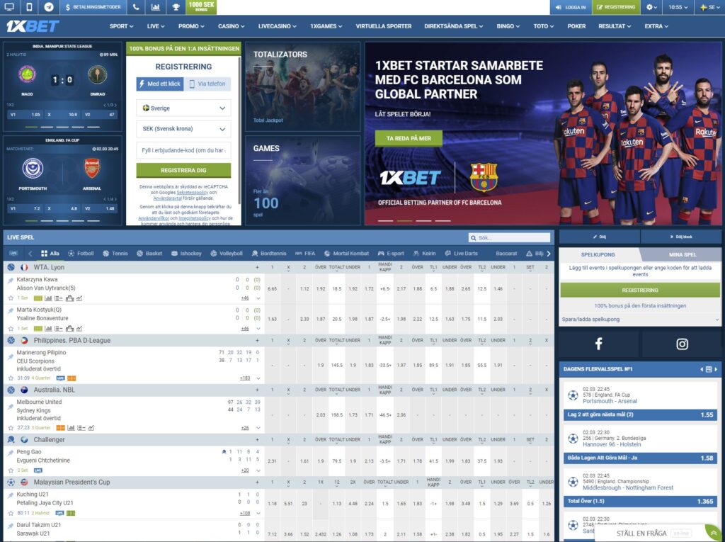 1xbet